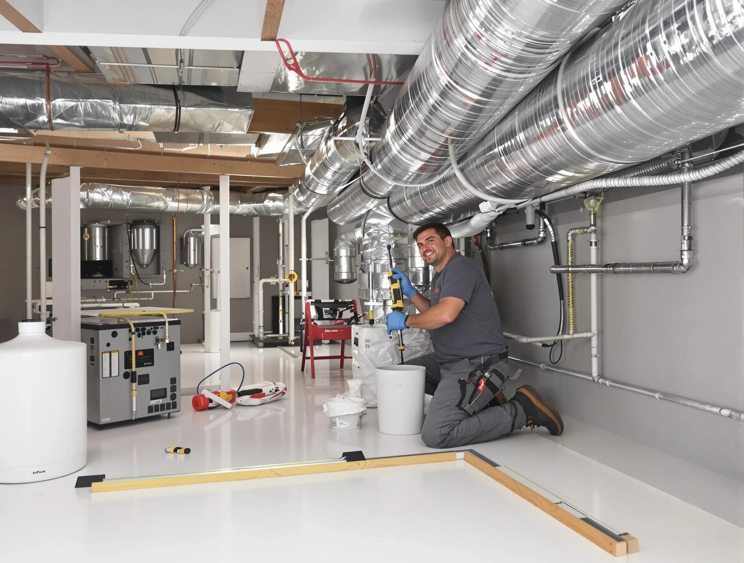 Professional duct sealing service by Bosque Farms Air Duct Cleaning in Bosque Farms