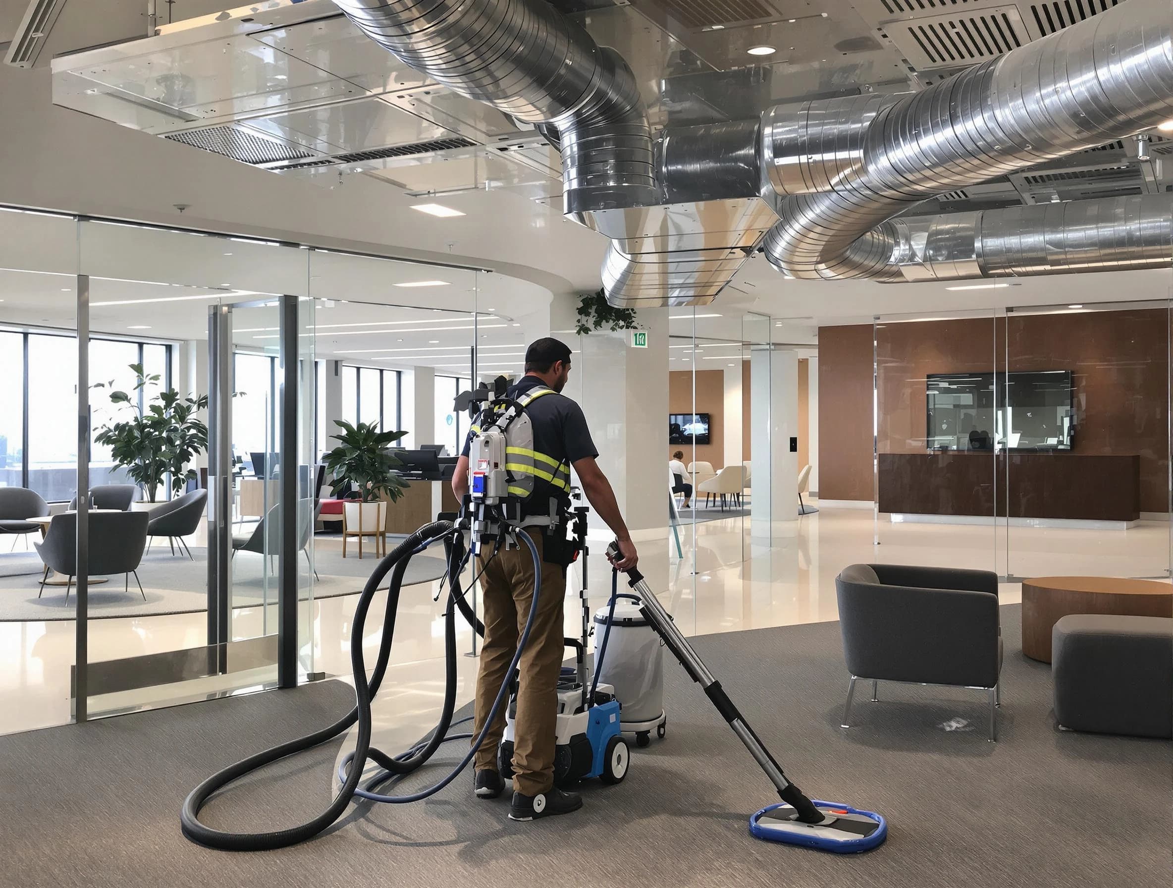 Commercial duct cleaning service by Bosque Farms Air Duct Cleaning in Bosque Farms