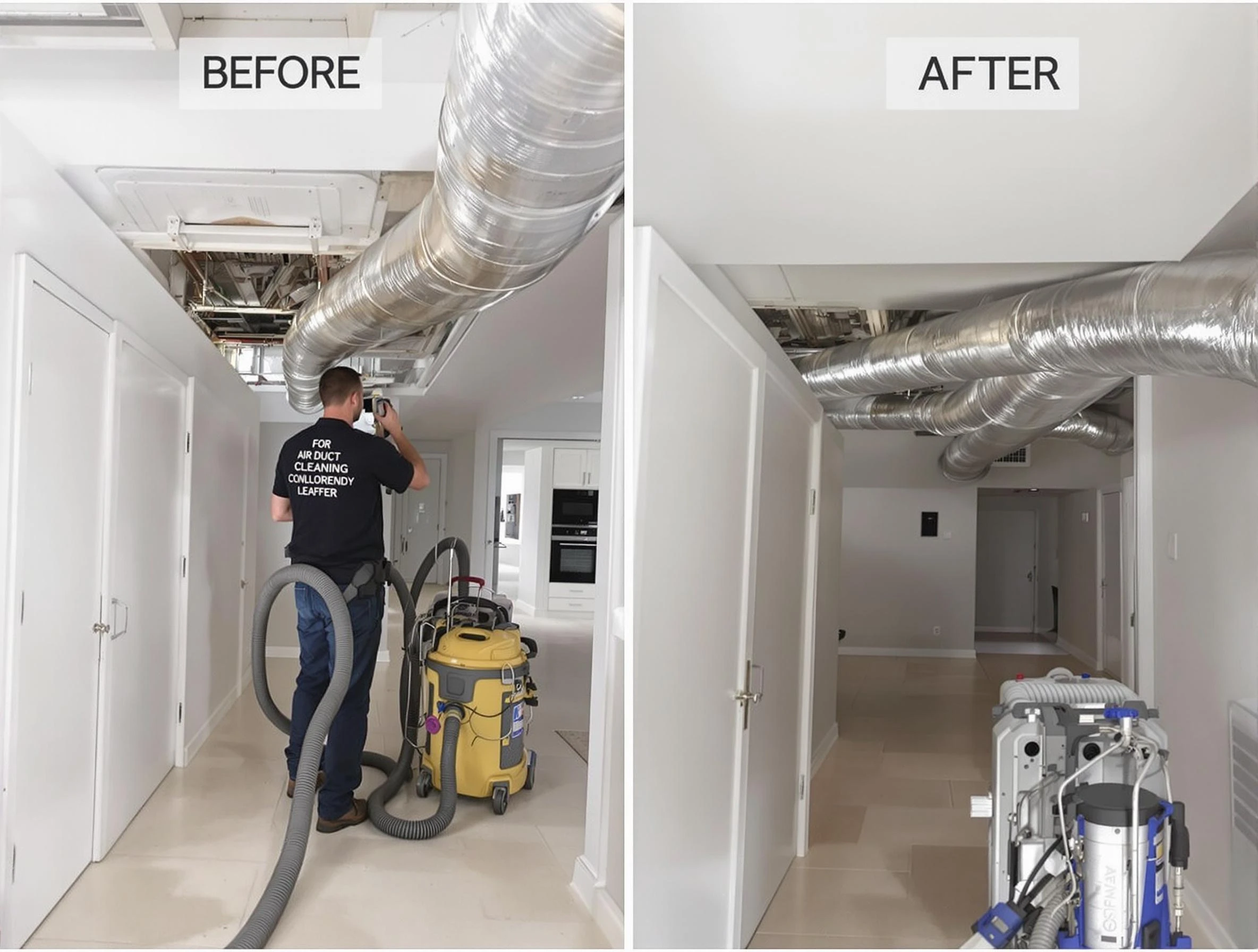 Bosque Farms Air Duct Cleaning professional performing thorough air duct cleaning in Bosque Farms
