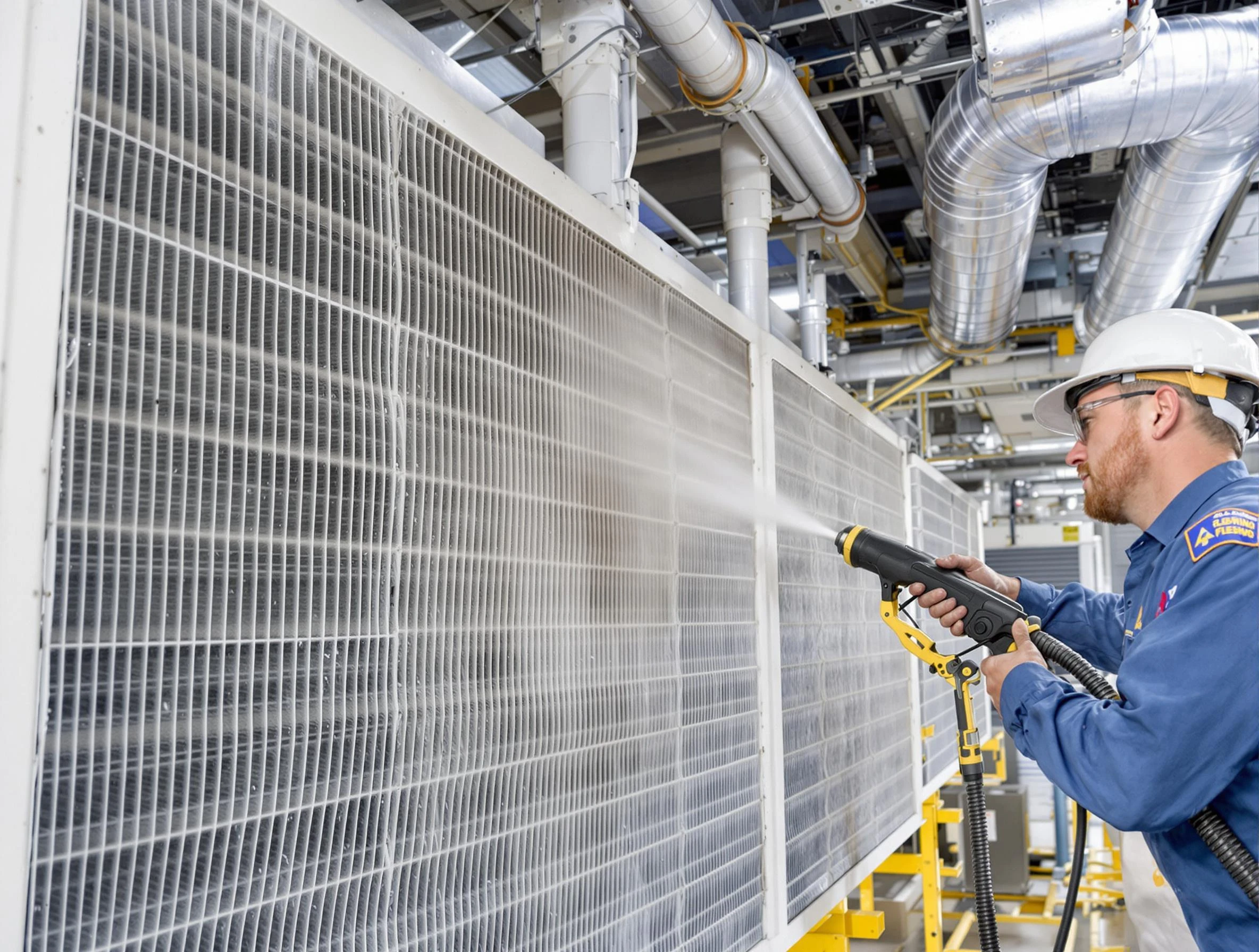 Professional commercial coil cleaning by Bosque Farms Air Duct Cleaning in Bosque Farms