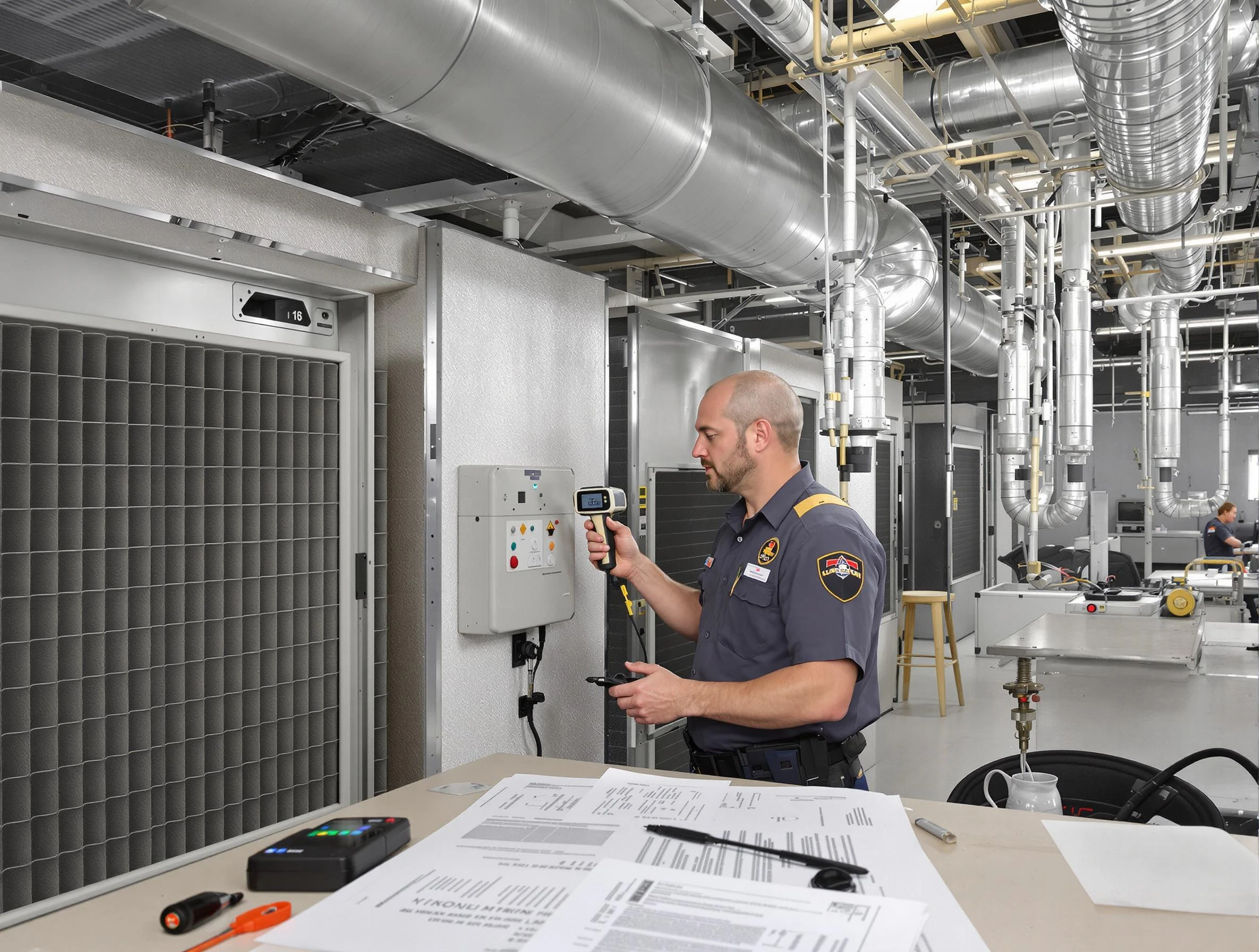 Professional filter system inspection by Bosque Farms Air Duct Cleaning in Bosque Farms